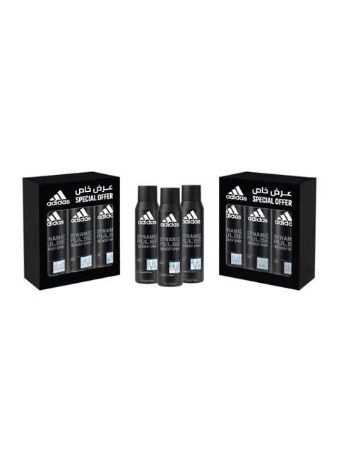Dynamic Pulse Deodorant Body Spray Set 150ml