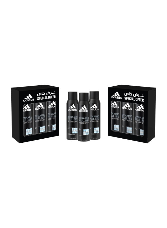 Adidas Dynamic Pulse Deodorant Body Spray Set 150ml - Image 1