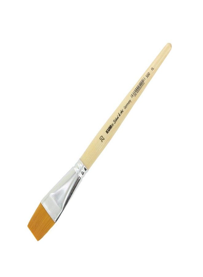 KUM 514.31.19 School & Art FL #20 Synthetic Brush Flat - Image 1