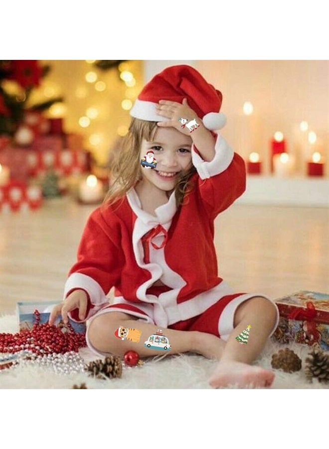 Ooopsiun Christmas Tattoos for kids - 80 Tattoos | Christmas Party Favors and Decorations for Children Kids, Santa Claus, Snowman, Reindeer