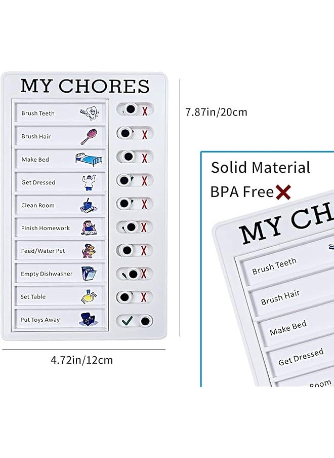erorex - Chore Chart Daily To Do List Memo Checklist Board Portable Detachable Planning Reminder Chart Diy Home Check Items And Form Good Habit - Image 1