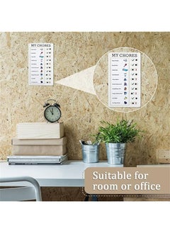 erorex Chore Chart Daily To Do List Memo Checklist Board Portable Detachable Planning Reminder Chart Diy Home Check Items And Form Good Habit  - Image 5