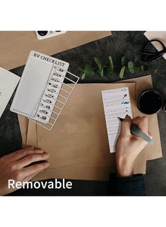 erorex Chore Chart Daily To Do List Memo Checklist Board Portable Detachable Planning Reminder Chart Diy Home Check Items And Form Good Habit  - Image 4