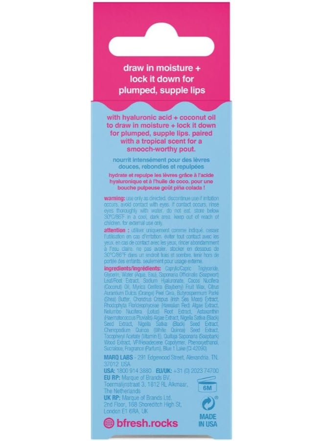 b.fresh Plumping Lip Serum | With Hyaluronic Acid & Coconut Oil | I Like Pina Colada Flavor, (Pack of 2 x 15ml Each) - Image 5