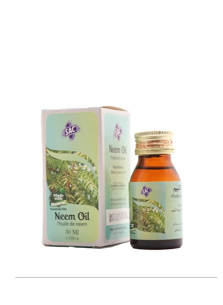 SAC NATURAL NEEM OIL 30 ML