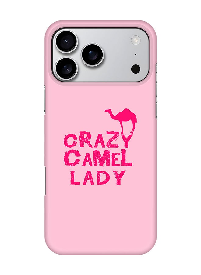 Stylizedd For iPhone 17 Pro Max,Case, [Compatible with MagSafe] Magnetic cover Slim fit Protection Matte, - Crazy Camel Lady