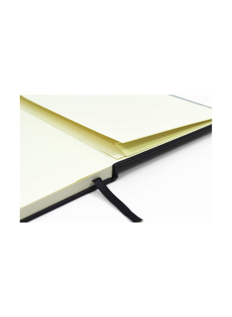 Generic - Small Notebook, A6 Notebooks, Pocket Notebook Note Pads Small Notebooks Hardback Notebook A6 Notepad Journal 160 Pages (80 Sheets) Black - Image 1