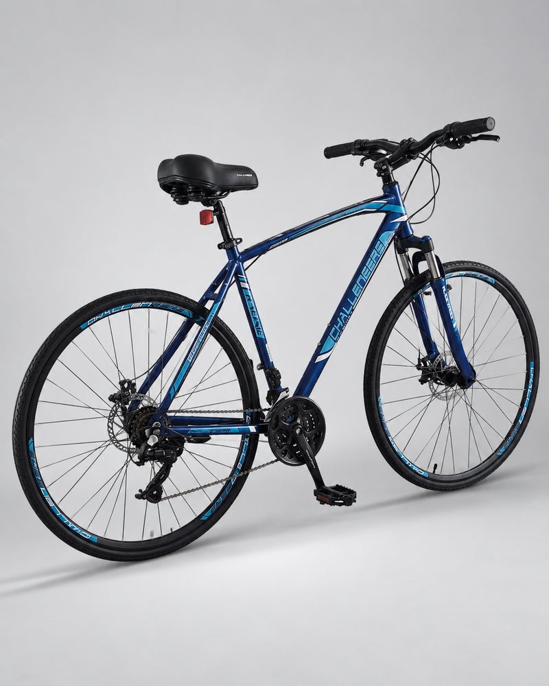 APACHE Aluminum Hybrid Bike, Size 27 – Spring Fork for Fitness Riding - Image 2