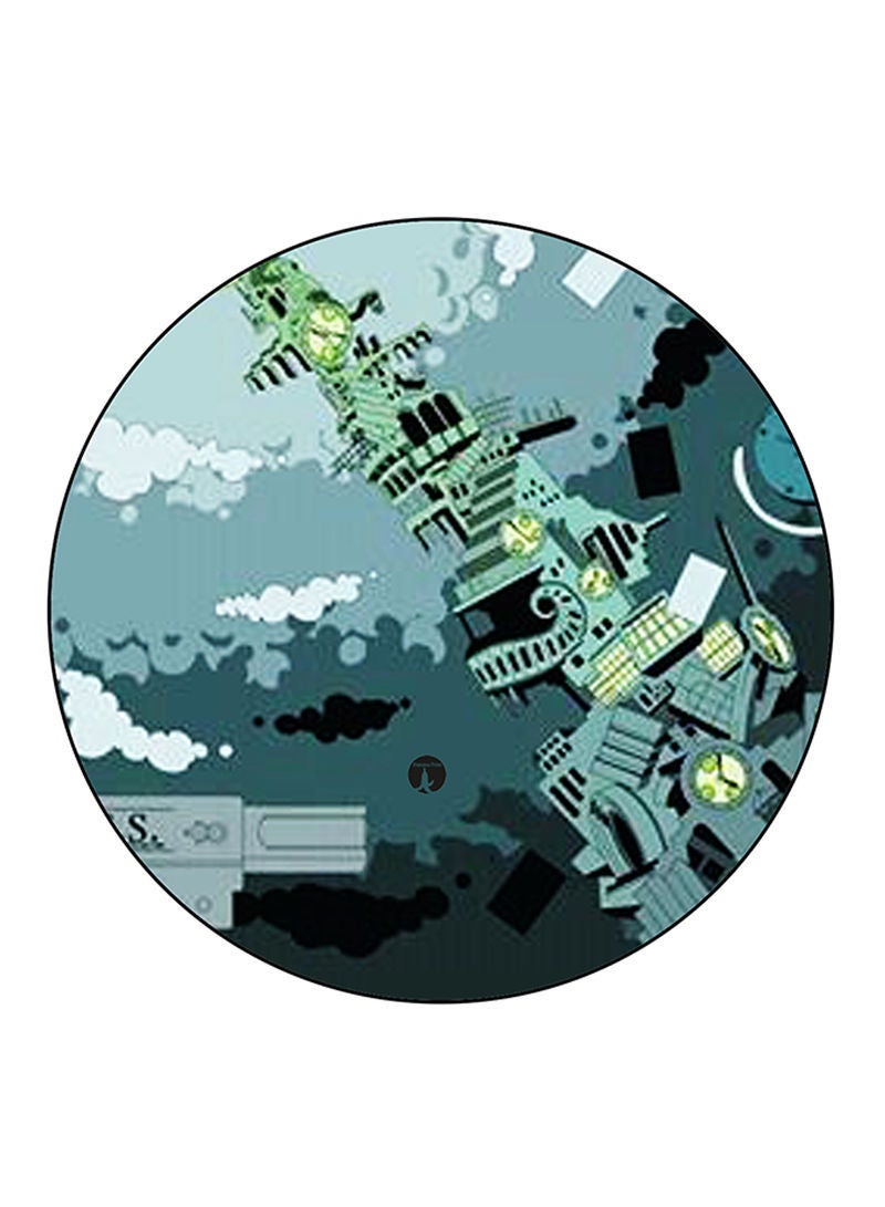 RKN Battleship Printed Large Pin Multicolour - Image 1