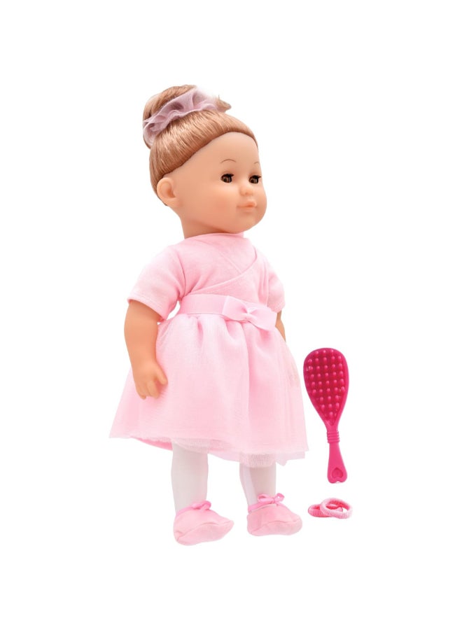 دولز وورلد دمية بادي ناعمة شارلوت بعيون نائمة متعددة الألوان 36 سم PKN78210 - Image 4