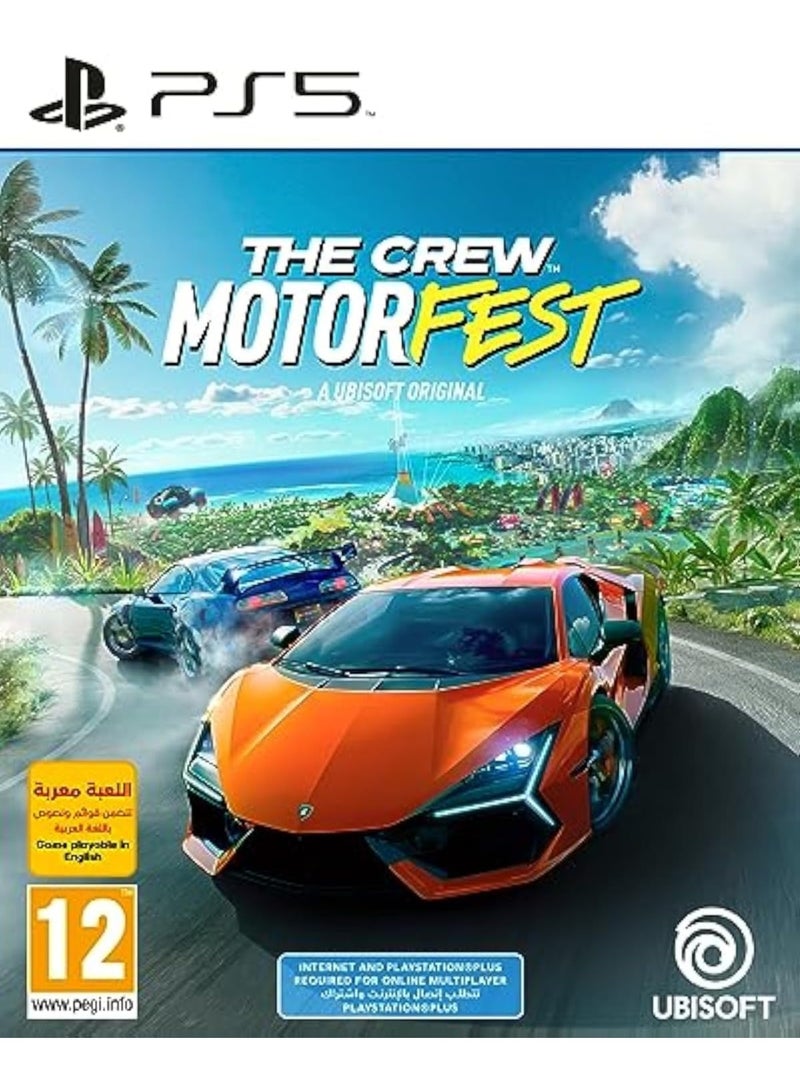 FLASHFIRE F1 27 Monaco Racing Wheel with Pedals & Shifter and The Crew Motorfest PS5 Gaming Bundle - Image 4