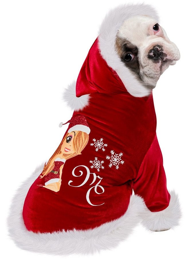 NECA Rubie's Mariah Carey Christmas Pet Costume, As Shown, X-Large - Image 1