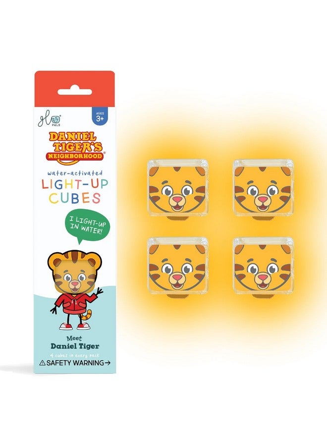 Glo Pals x Daniel Tiger's Neighborhood Water-Activated Light-Up Cubes for Sensory Play (Cubes Only) - Image 1