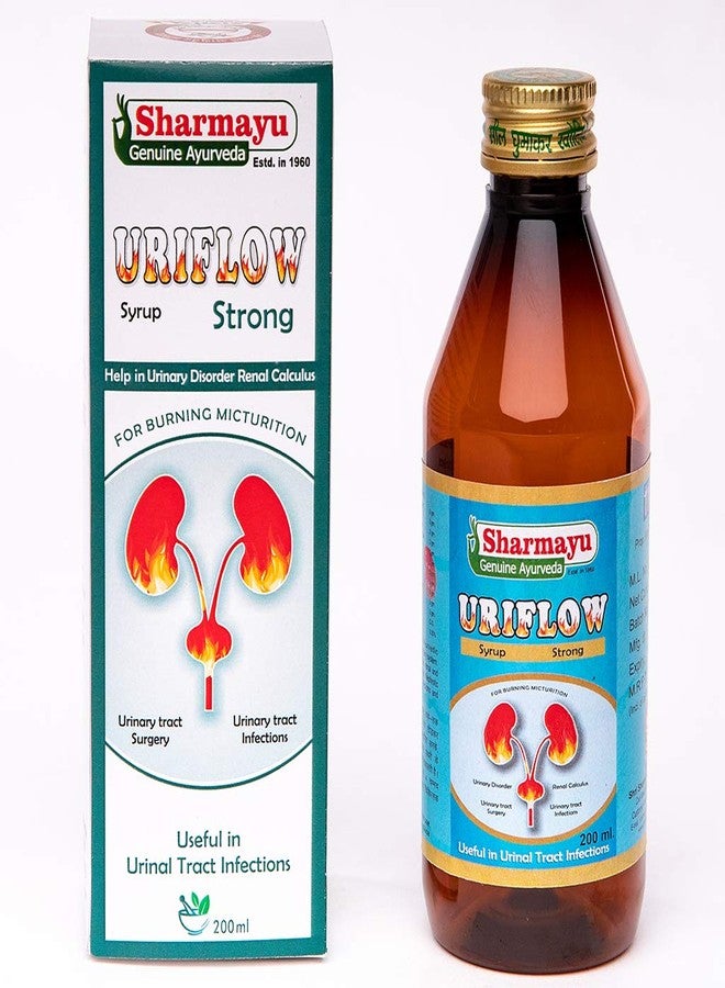 Sharmayu Uriflow Strong Syrup, 200 ml - Image 2