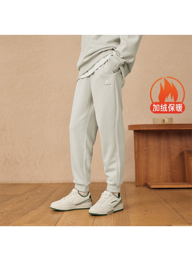 PEAK Knitted Athletic Pants For Women, Spring Windproof Casual Tapered-Leg Trousers, Simple And Versatile Long Pants - Image 2