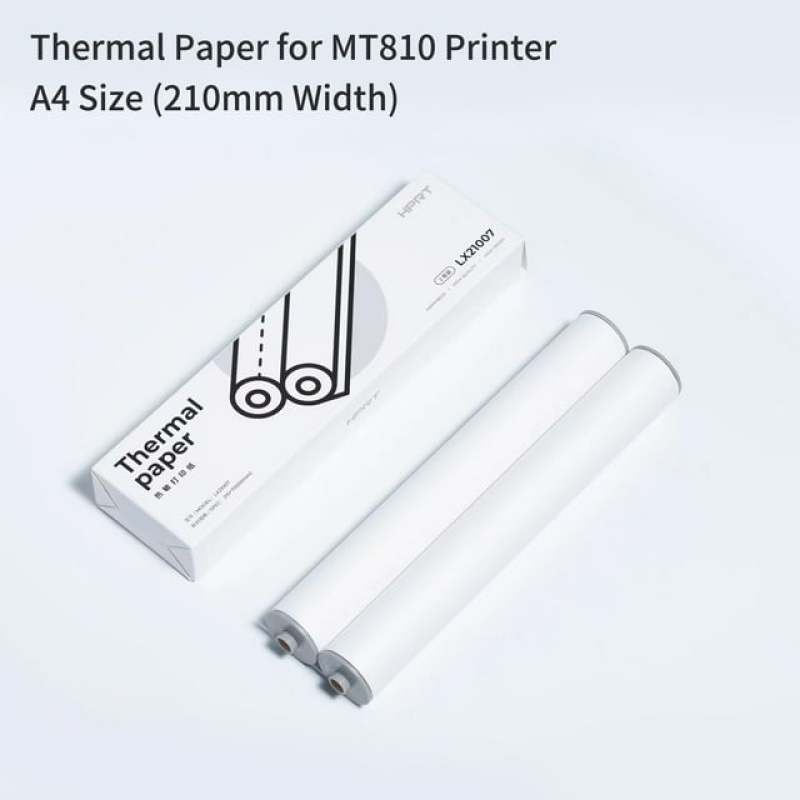 Thermal Paper Roll: 2pcs BPA-free Waterproof Oil-resistant Long-lasting A4 Thermal Paper - Inkless Technology 10-year Fade-proof Thermal Paper for Office Study Home Document Photo Receipt Printing - Image 3