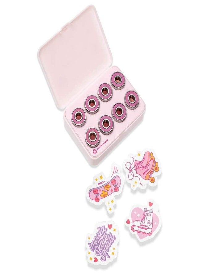 Impala Rollerskates ABEC 7 Bearings PK Bearing, Adults Unisex, Pink (Pink), One Size - Image 1
