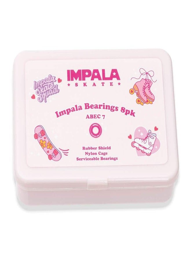 Impala Rollerskates ABEC 7 Bearings PK Bearing, Adults Unisex, Pink (Pink), One Size - Image 4