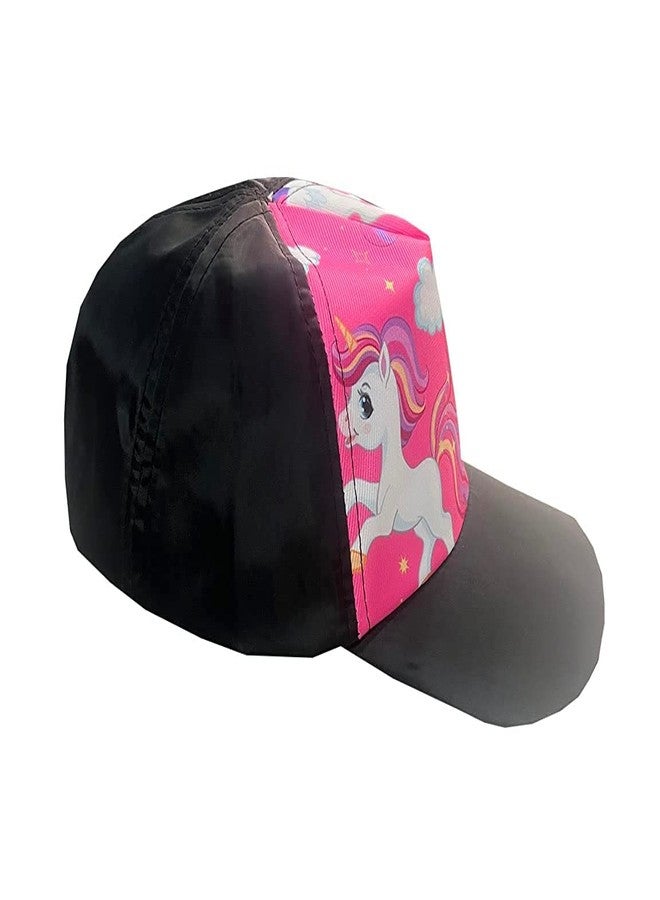 Missby® Kid's Unisex Trucker Cap (4-8 Years) (Black) - Image 3