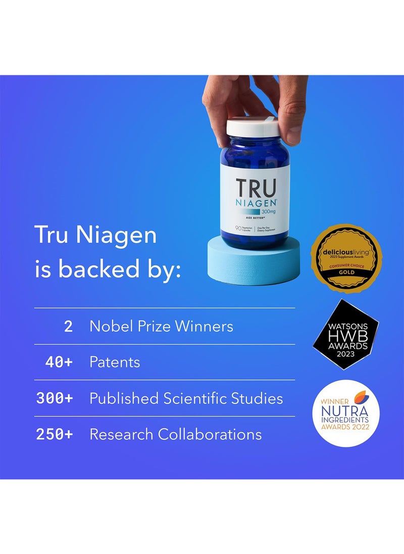 TRU NIAGEN - 300 Mg Multi Award Winning Patented Nad+ Boosting Supplement - Image 1