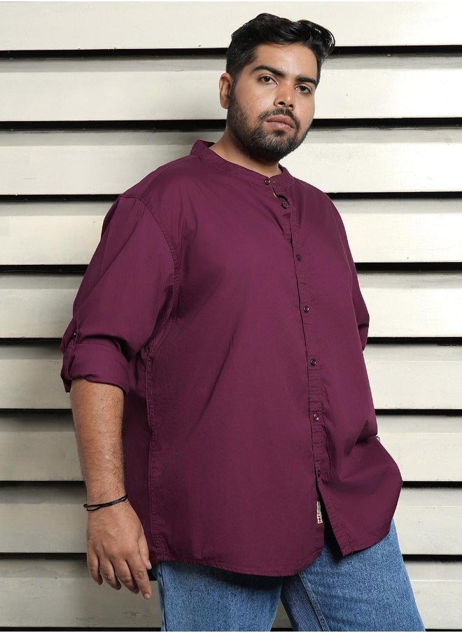 HIGH STAR - Men Wine Shirts - Image 1