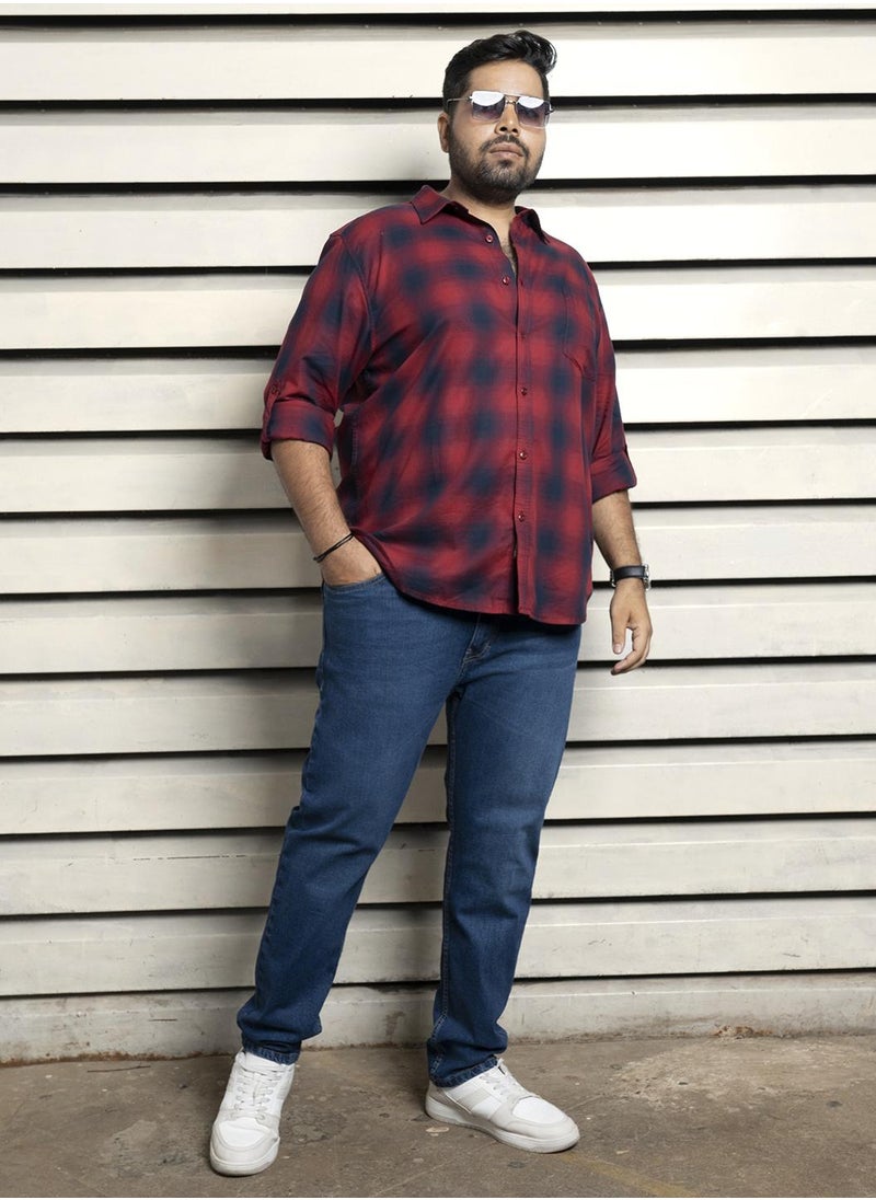 HIGH STAR - Men Wine Shirts - Image 1