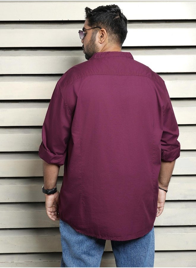 HIGH STAR - Men Wine Shirts - Image 1