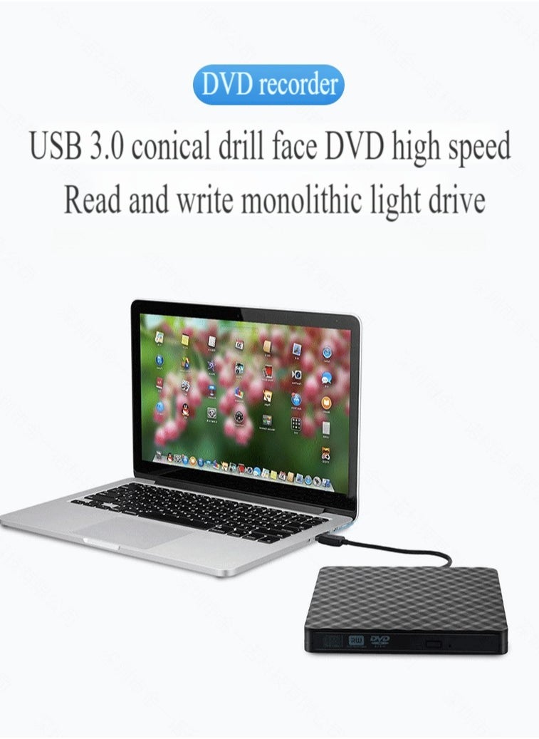 Healife USB3.0 external optical drive mobile DVD burner   USB Optical Drive Laptop Desktop, Computer Optical Drive, External DVD Burner for Laptop Type-C, CD/DVD Disc Drive  - Image 5