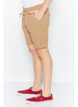 Sorbino Men Plain Basic Short, Brown  - Image 3