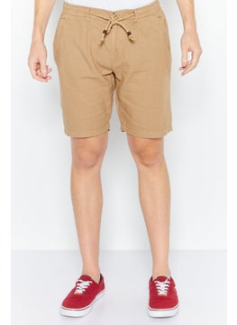 Sorbino Men Plain Basic Short, Brown  - Image 1