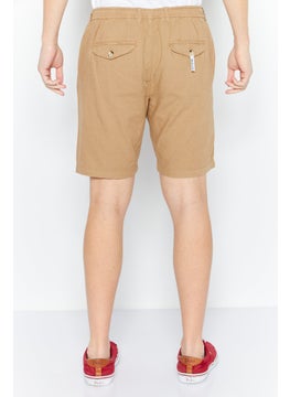 Sorbino Men Plain Basic Short, Brown  - Image 4
