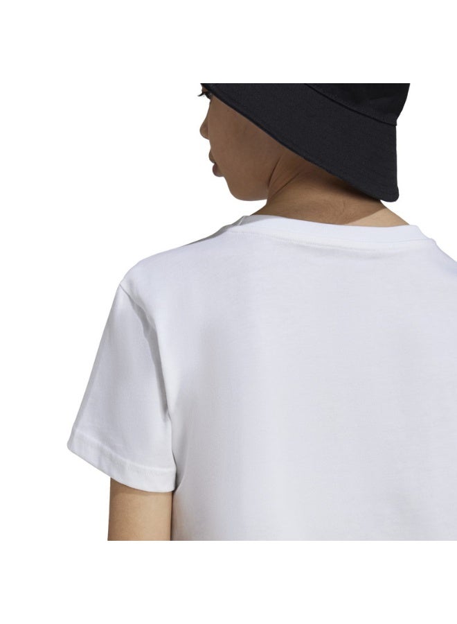 Adidas adidas TREFOIL TEE White Originals Kids T-SHIRTS  - Image 4