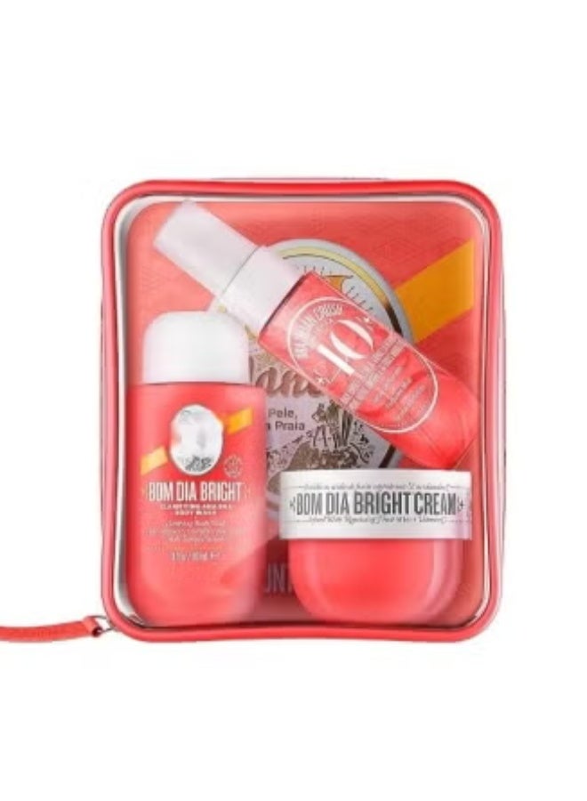 Sol de Janeiro Bom Dia Bright Gift Set 1.7 cream, 3.0 body wash, 1.0 body mist