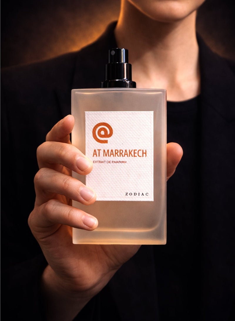 زودياك عطر زودياك أت مراكش المركز 60 مل | عطر فاخر للجنسين برائحة البرغموت، ونجيل الهند، وخشب الأرز، والعنبر، والمسك الأبيض | عطر مميز يدوم طويلاً - Image 4