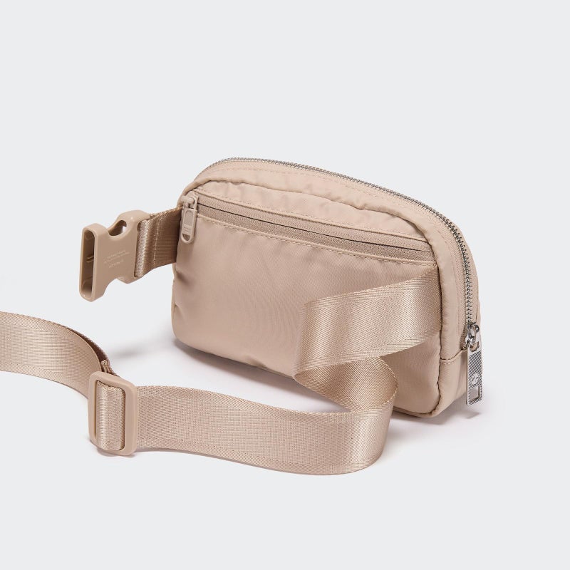 Pander Everywhere Belt Bag for Women, Fashion Waist Packs, Crossbody Bags, Everywhere Belt Bag with Adjustable Strap (Raw Linen). - Image 3