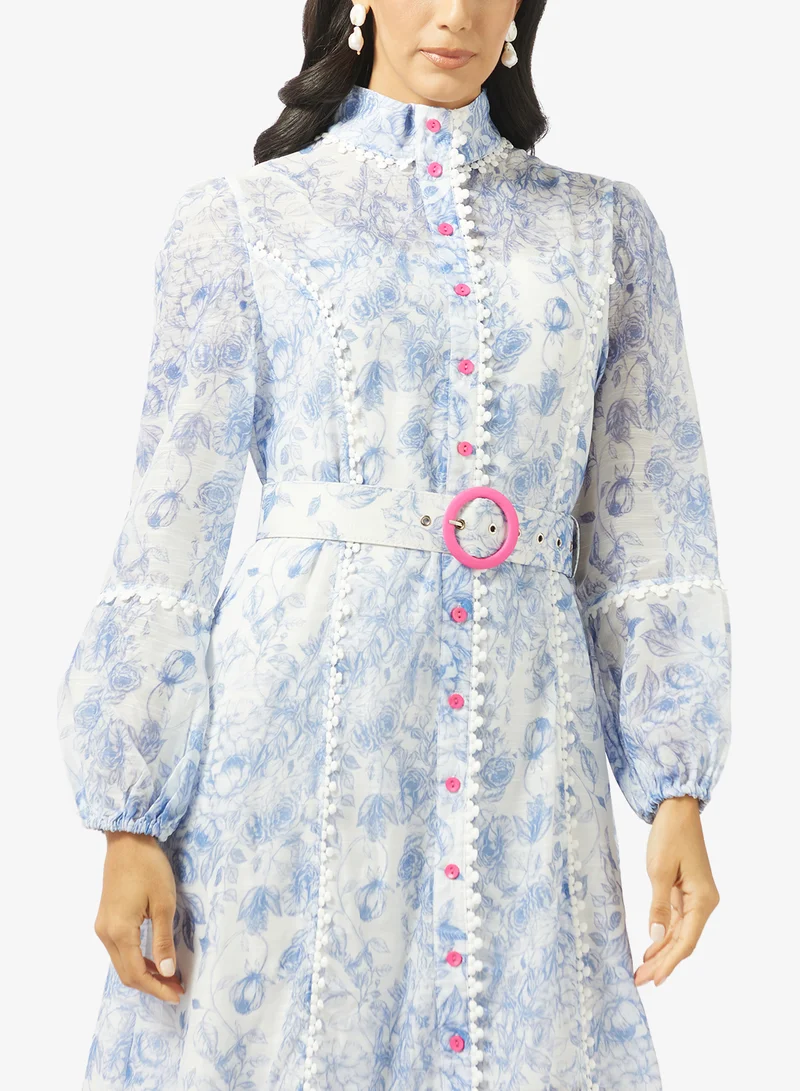 Khizana  Floral  Print Dress for Women | Best Price UAE