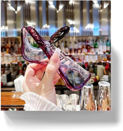 QoKcoahn Astronaut Hidden Stand Phone Case for iPhone 14Cute Astronaut Lens Camera Protector Kickstand Luxury Glitter Bling 6D Electroplated Clear Soft TPU Protector for Men Women Purple - Image 3
