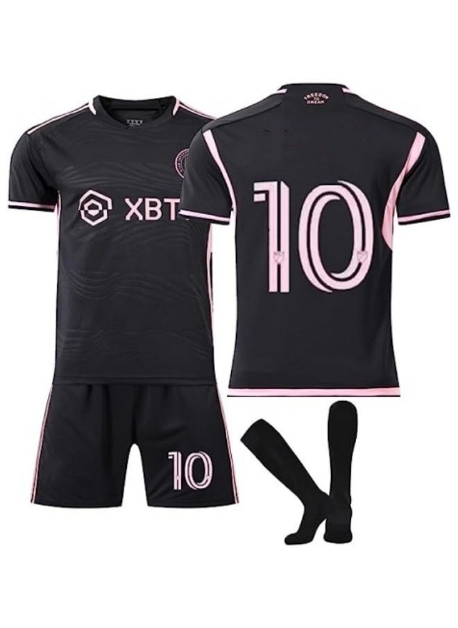 GGEROU Kids Football Jersey Set, # 10 Soccer Jersey World Champion Football Soccer Jersey Set for Kids  - Image 1