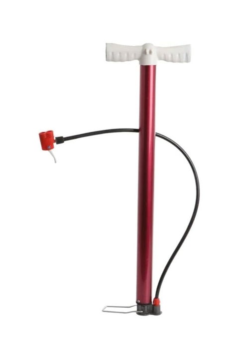 Portable Bike Tire Inflator 50cm - Hand Operated Floor Tire Pump for Basketball, Football, Balloons and More