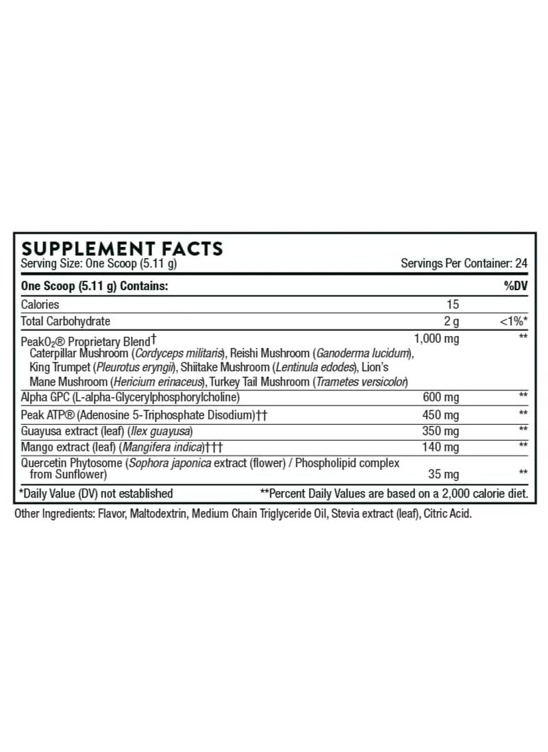 Thorne - Pre-Workout Elite - Natural Support for Energy Production and Performance - Citrus Berry Flavored Dietary Supplement-Net WT 4.32 Oz 122.6 grams - Image 1