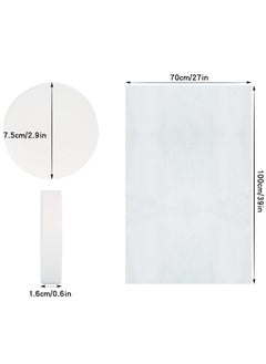 Y&D 4-Piece Large Compressed Portable Disposable Soft Thick Bath Towels 70x100cm  - Image 4