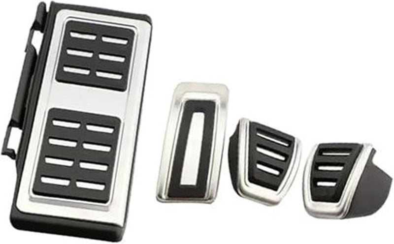 QASULER Pedal Pad Set for Skoda Vehicles - Image 1