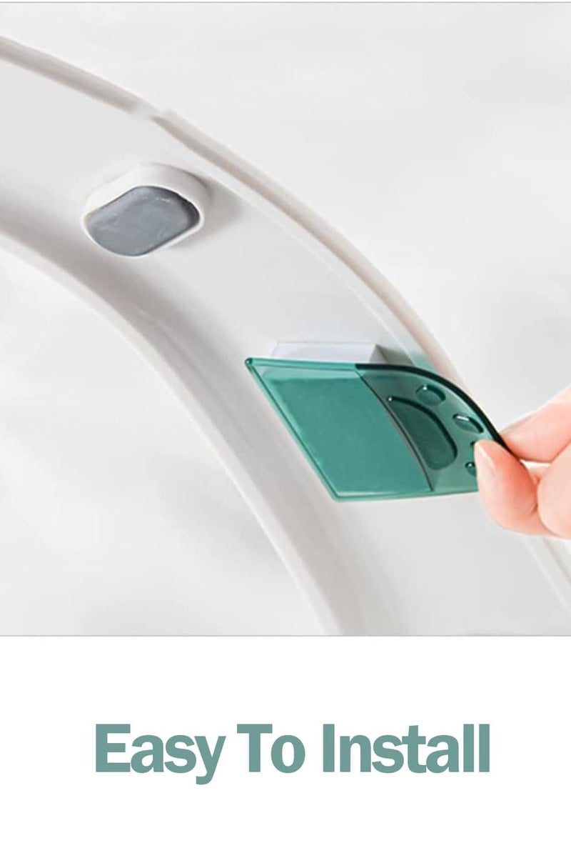 هومستر 6 أجهزة الكمبيوتر القط كف مرحاض مقعد رفع مرحاض البلاستيك غطاء رفعات تجنب لمس النظافة اللاصقة الذاتية للمكتب والفندق والمنزل - Image 5