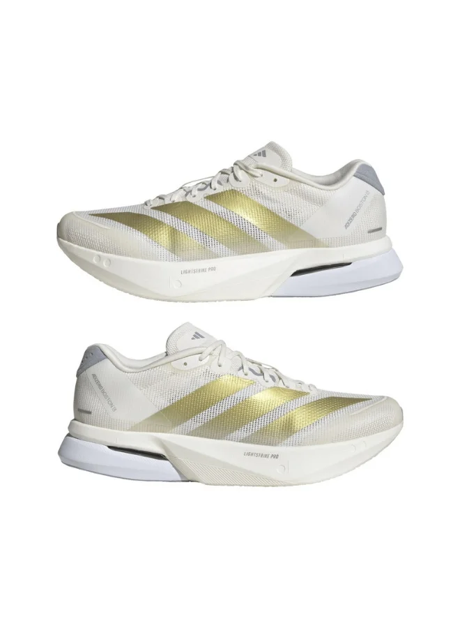 Adidas Adidas Adizero Boston 13 M White Running Shoes For Men