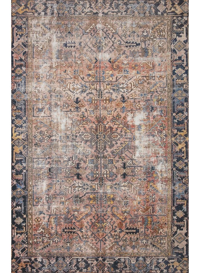 Loloi Chris Loves Julia Jules Collection Jul-02 Terracotta/Multi 2'-6'' X 7'-6'', .13" Pile Height, Runner Rug - Image 5