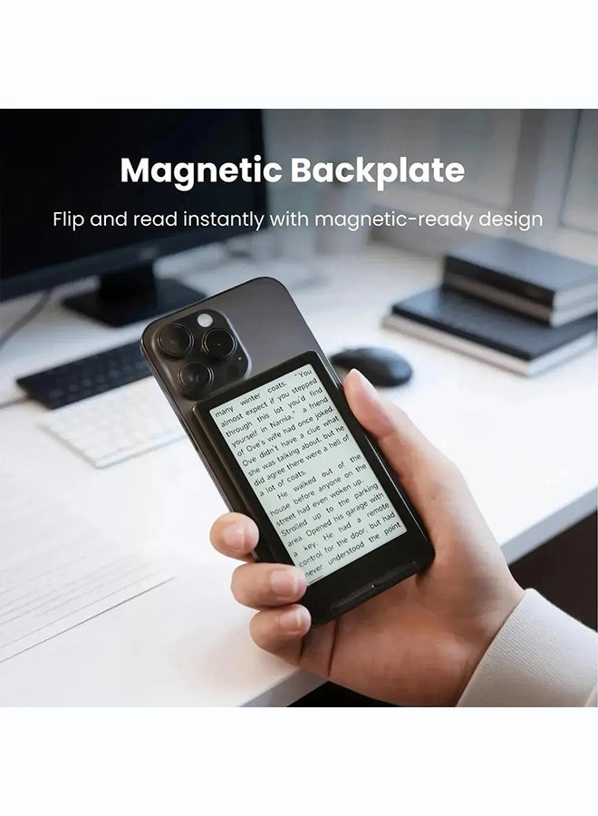 XTEINK X4 E-Book Readers Reading Stark Magnetic Ultra Portable Lightweight E book Reader 4.3-inch Small Ink Screen E Paper Reader For Daily Reading Comic Book Cartoon Article Novel Quit Using Phone - Image 4