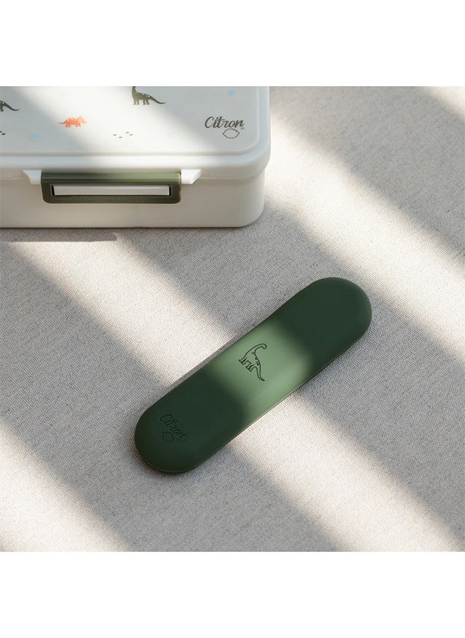 Citron - طقم أدوات مائدة باللون الأخضر الزيتوني - Image 1