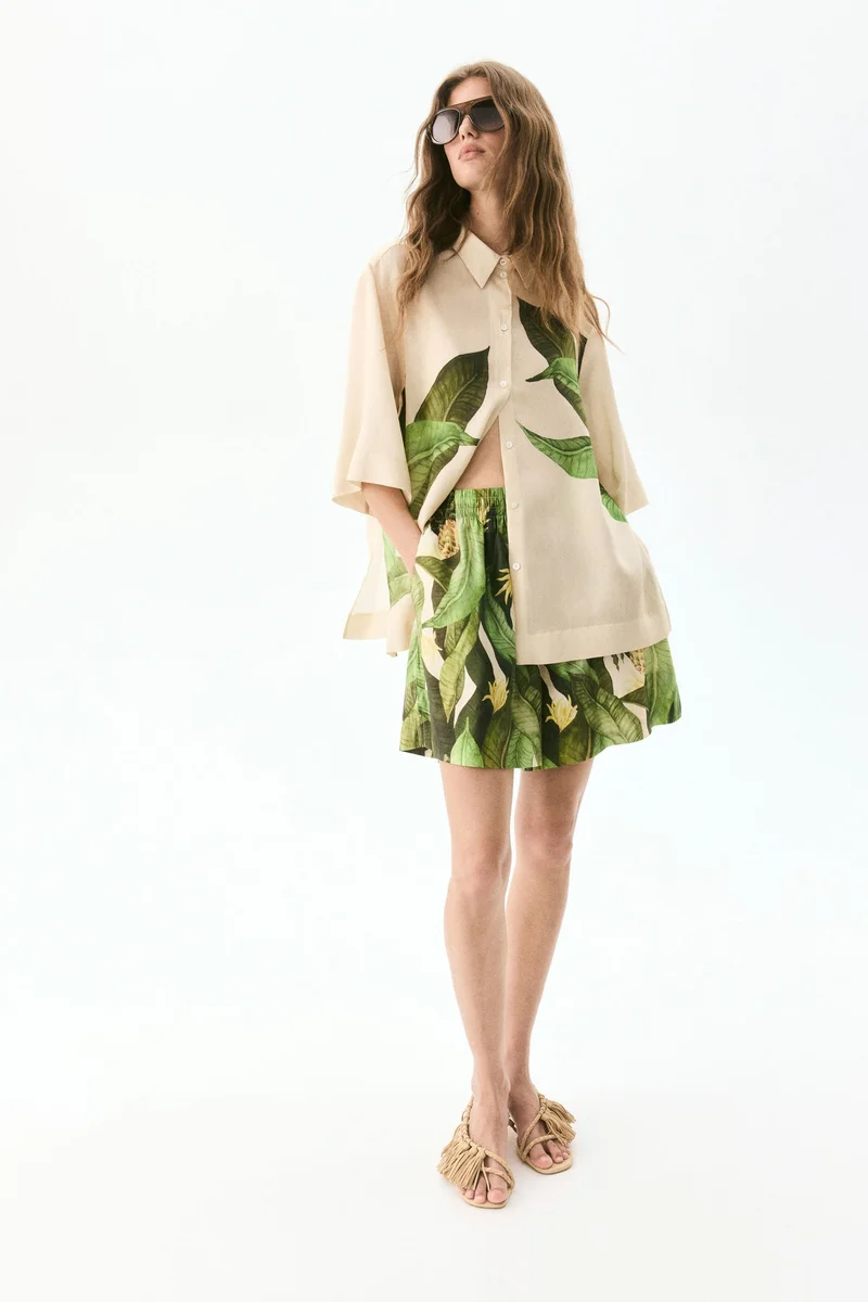 H&M Patterned pull-on shorts