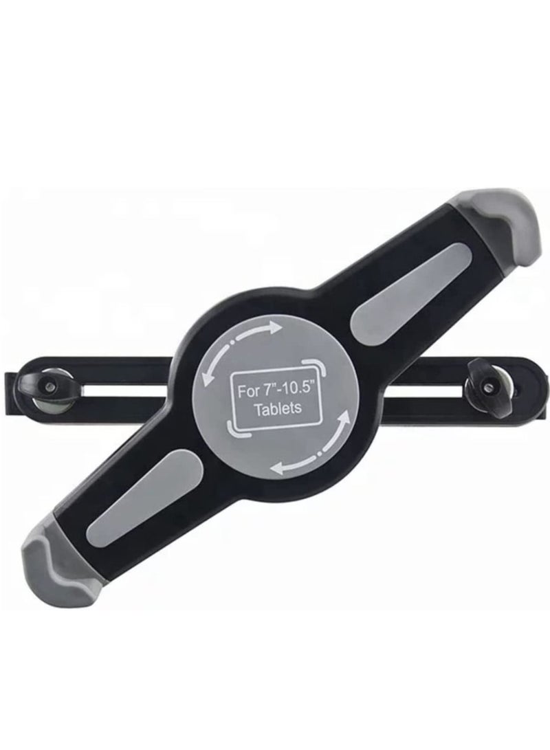 Car Headrest Tablet Mount, Tablet Holder - Universal Stand Cradle for different types of tablets,new iPad Pro 9.7, 10.5, 12.9, iPad Air mini 2 3 4, Smartphones, 4.7~13 inch Tablets. - Image 3