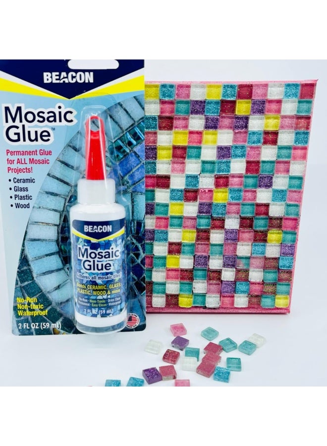 Beacon Mosaic Glue 59 Ml Medium Dries Bottle  Clear - Image 4